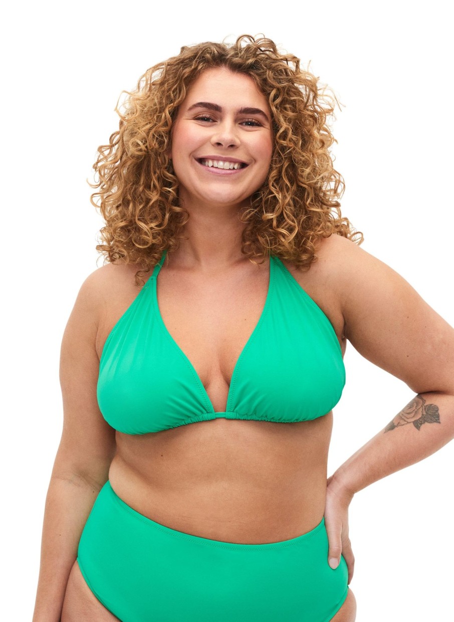 Andet ZIZZI | Zismia - Triangle Bra - Solid Blarney