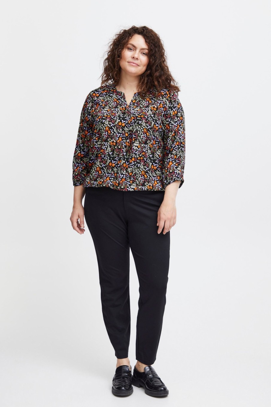 Overdele Fransa Plus Size Selection | Fpflowy Blouse