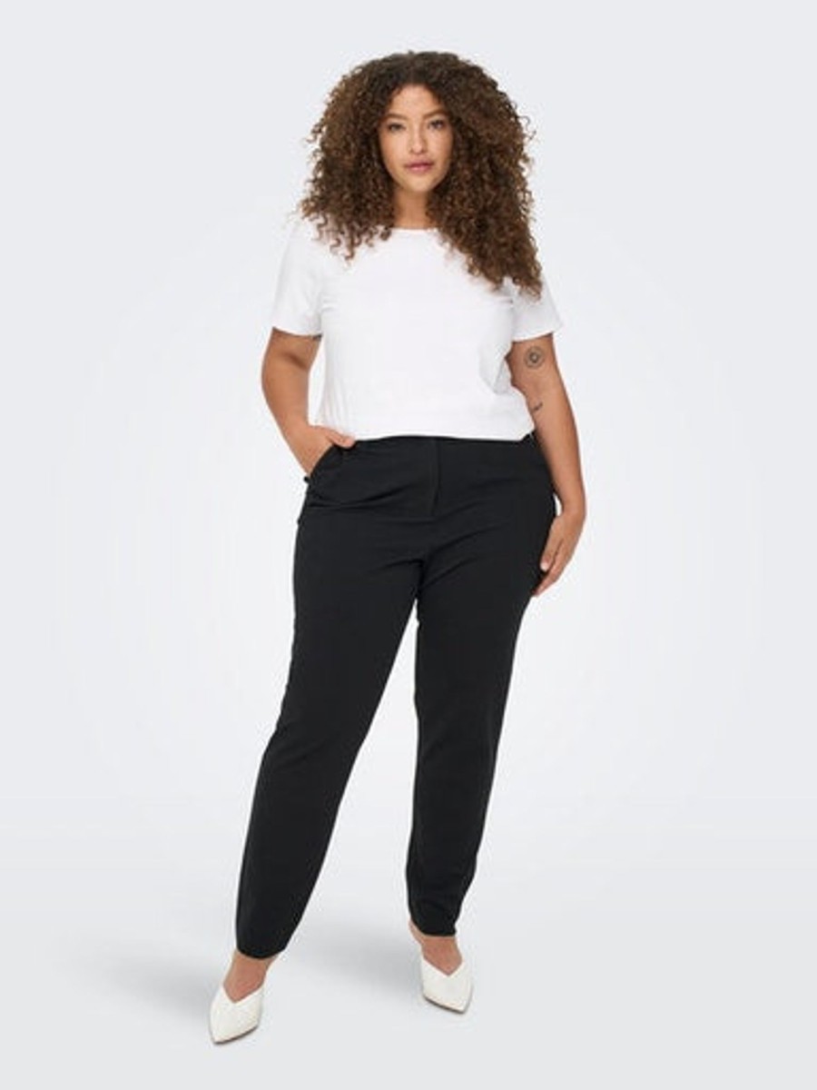 Underdele ONLY CARMAKOMA | Carrock Mid Cigarette Long Pant Pnt