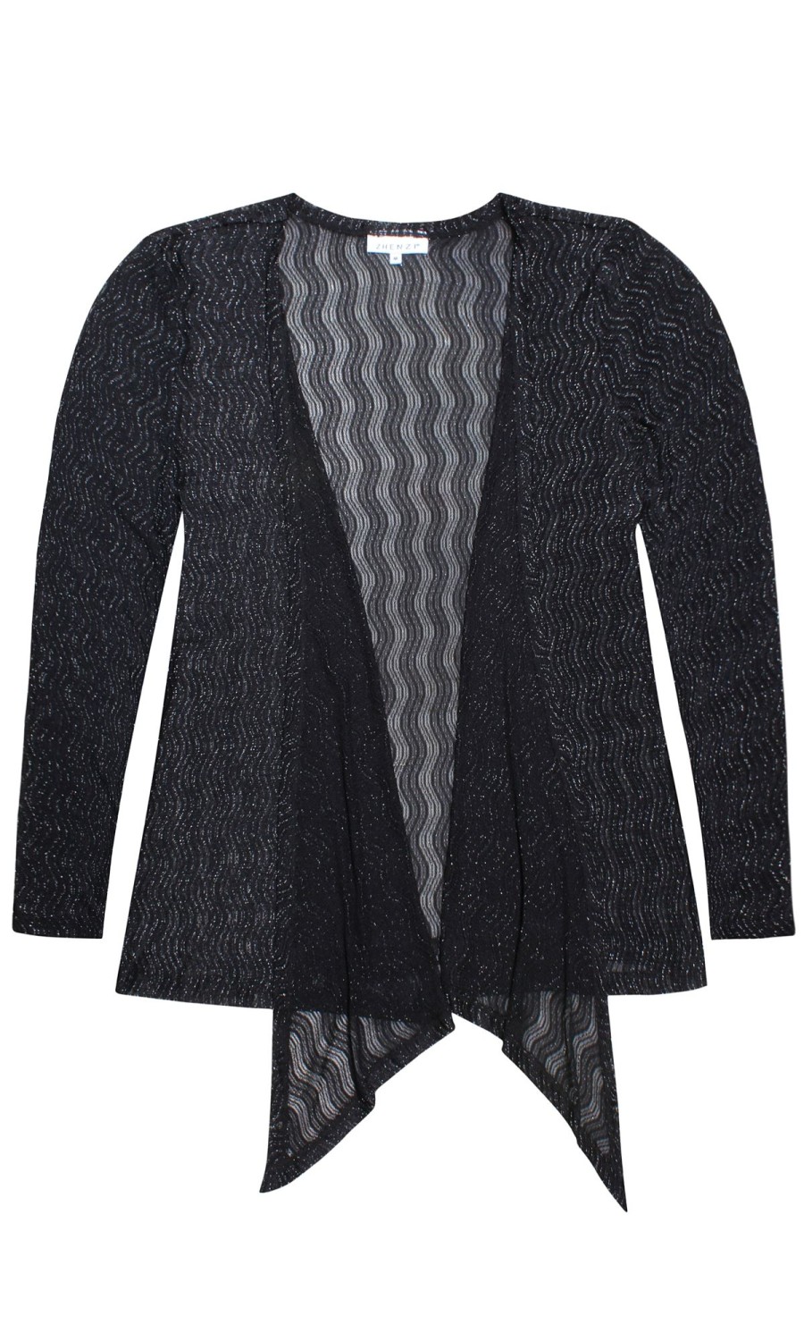 Overdele Zhenzi | Zhalora 068 - Cardigan Silver