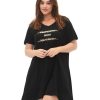 Andet Zizzi | Zimalba - S/S - Blk Dress V Black W. Yesterday