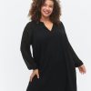 Overdele ZIZZI | Zicafine - L/S - Abk Dress