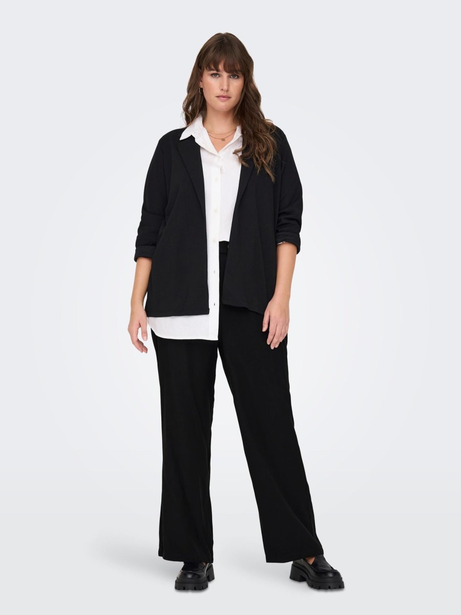 Underdele ONLY CARMAKOMA | Carkimanos Wide Pant Wvn Black