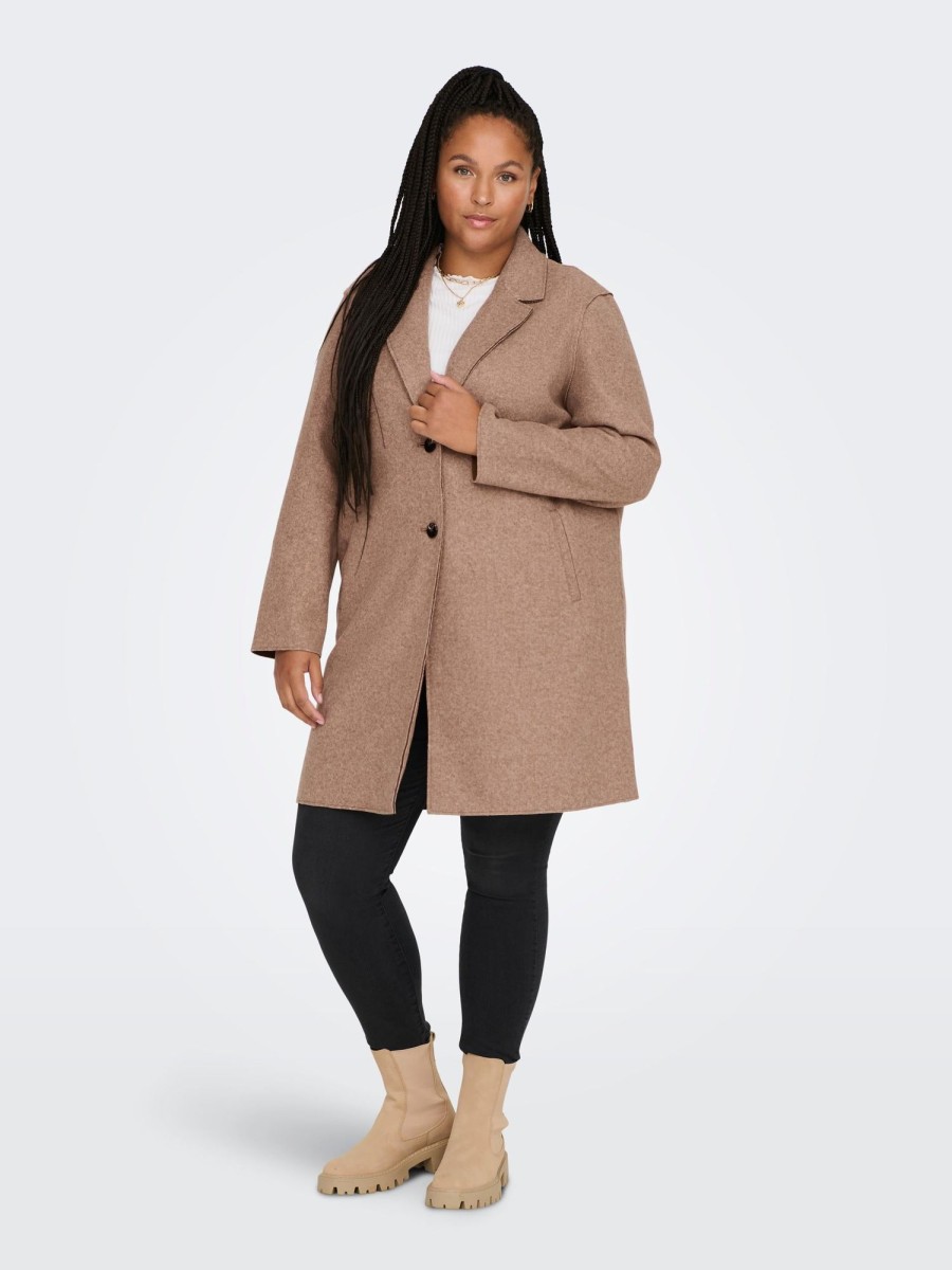 Andet Only Carmakoma | Carcarrie Bonded Coat