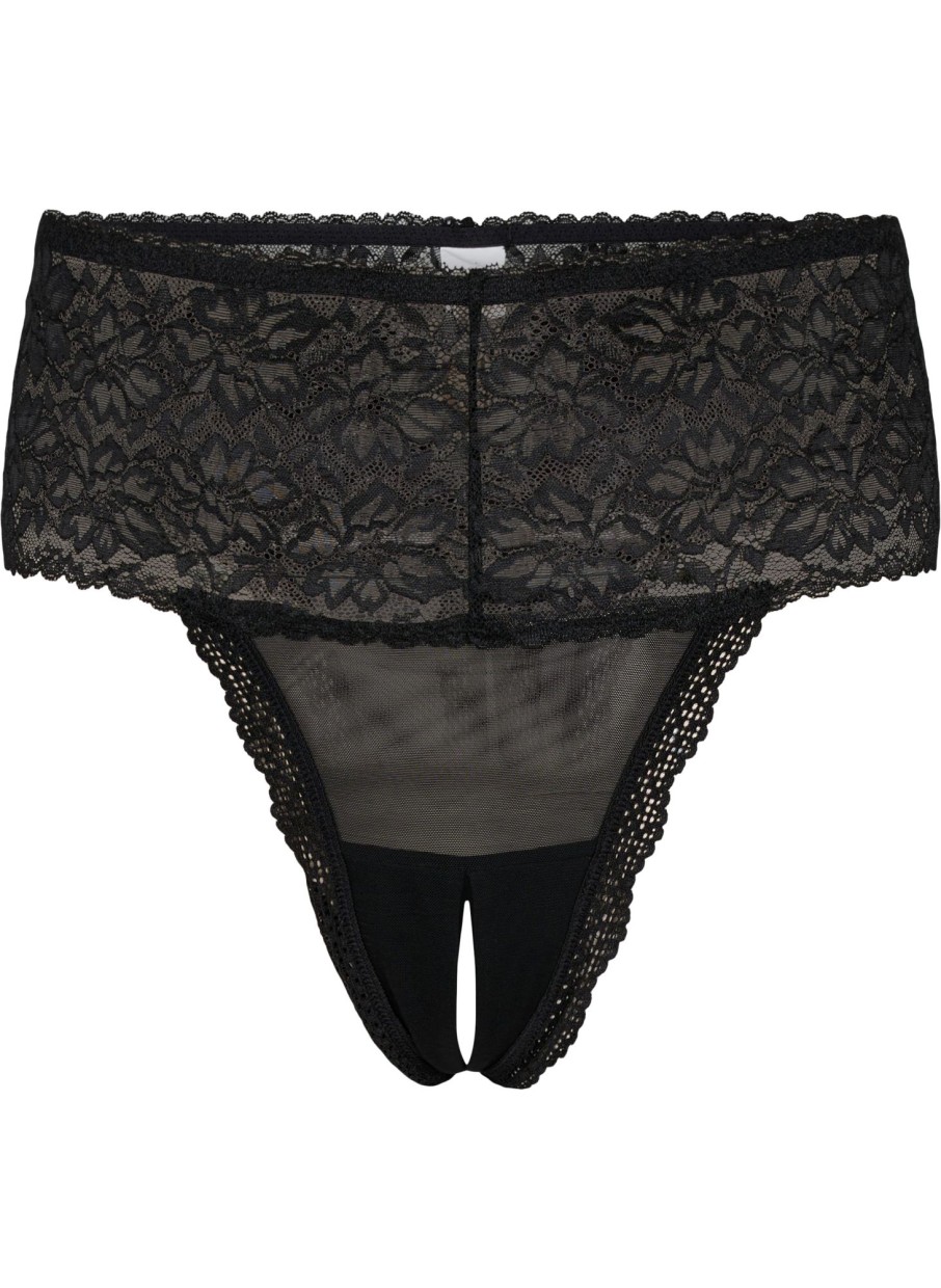 Andet ZIZZI | Zilnau - Rw Bottomless Thong Black