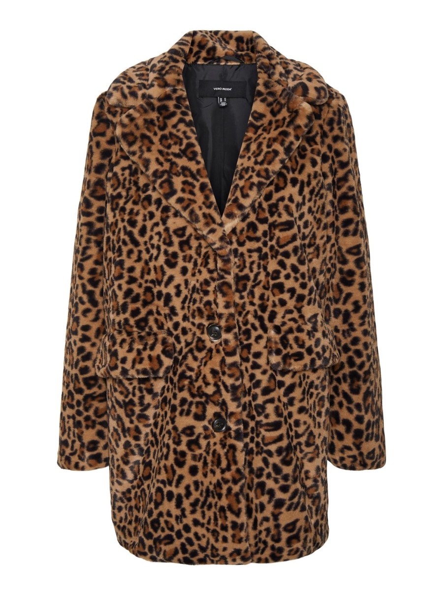 Andet Vero Moda Curve | Vmrome Faux Fur Jacket