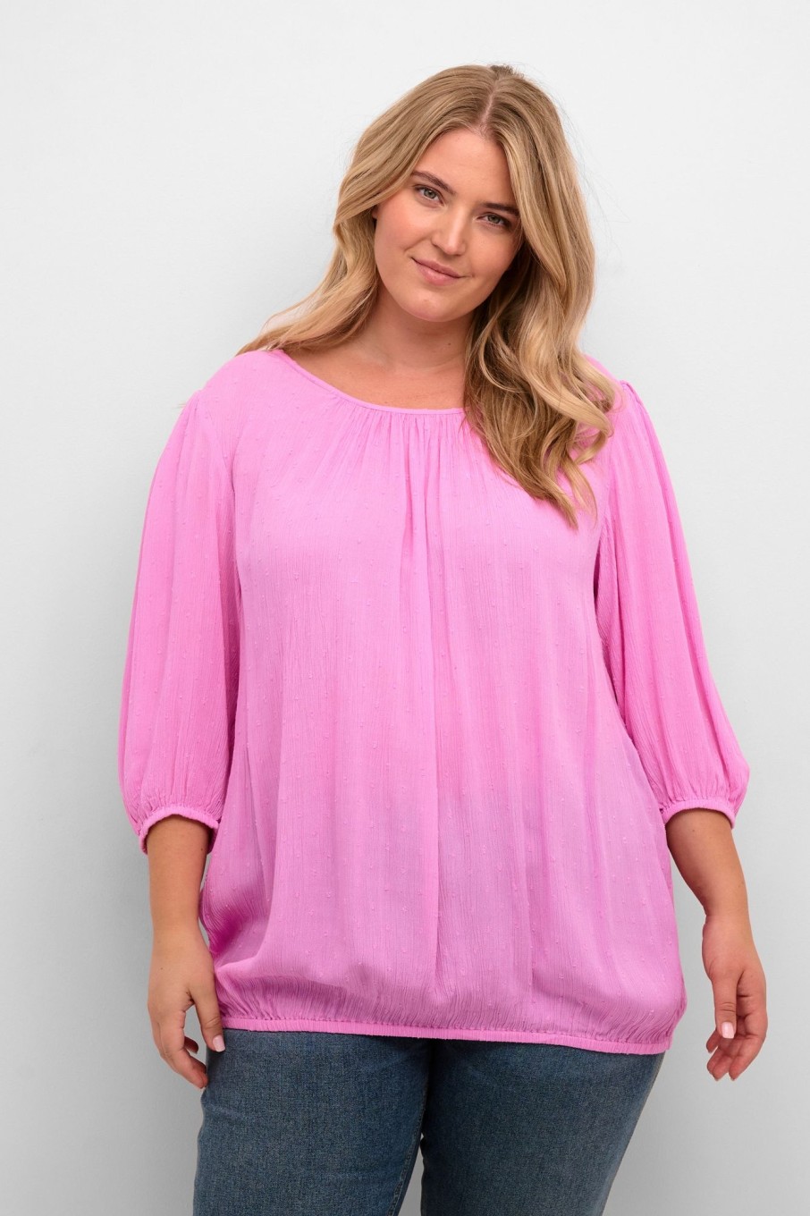 Overdele Kaffe Curve | Kcwilina Blouse Pink