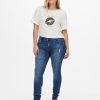 Underdele Only Carmakoma | Carwilly Reg Skinny Jeans Dnm Tai - Noos