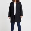 Overdele Fransa Plus Size Selection | Fppaige Jacket 2 Dark Peacoat