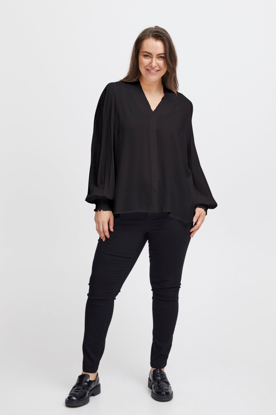 Overdele Fransa Plus Size Selection | Fpamber Blouse