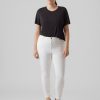 Underdele Vero Moda Curve | Vmphia Hr Sk Soft Vi403 Ga Cur Noos Bright White