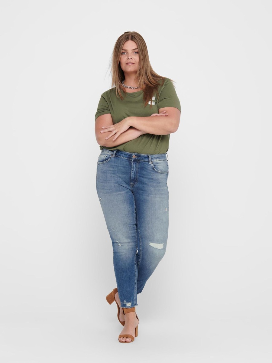 Underdele Only Carmakoma | Cartara Regular Slim Jeans