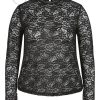 Overdele EVOKED VILA | Vistrak L/S High Neck Top/Cur