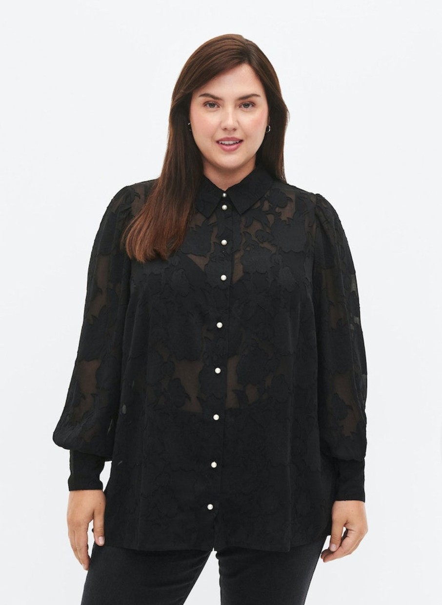 Overdele ZIZZI | Zimmloy - L/S - Shirt