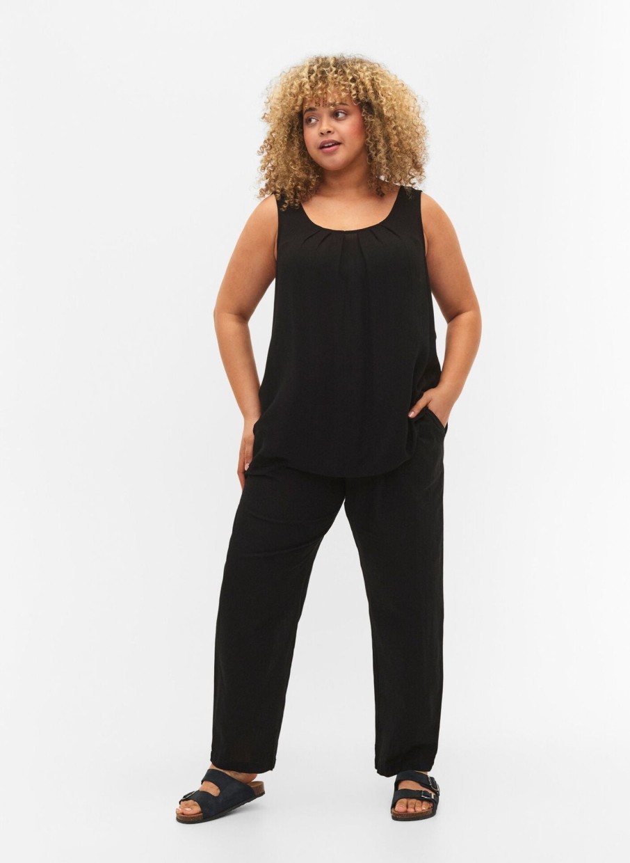 Underdele ZIZZI | Zivflex - Long - Pants Black