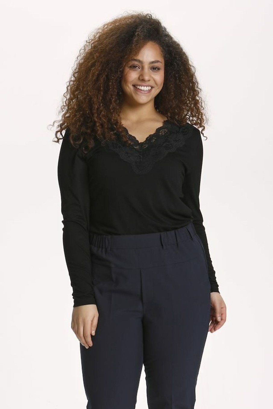 Andet Kaffe Curve | Kclima Jersey Blouse