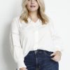 Overdele Kaffe Curve | Kclisanne Blouse