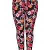 Underdele ZOEY | Zoedith Pants 000 Black Flowerprint