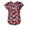 Overdele ZOEY | Zoedith Blouse 000 Black Flowerprint