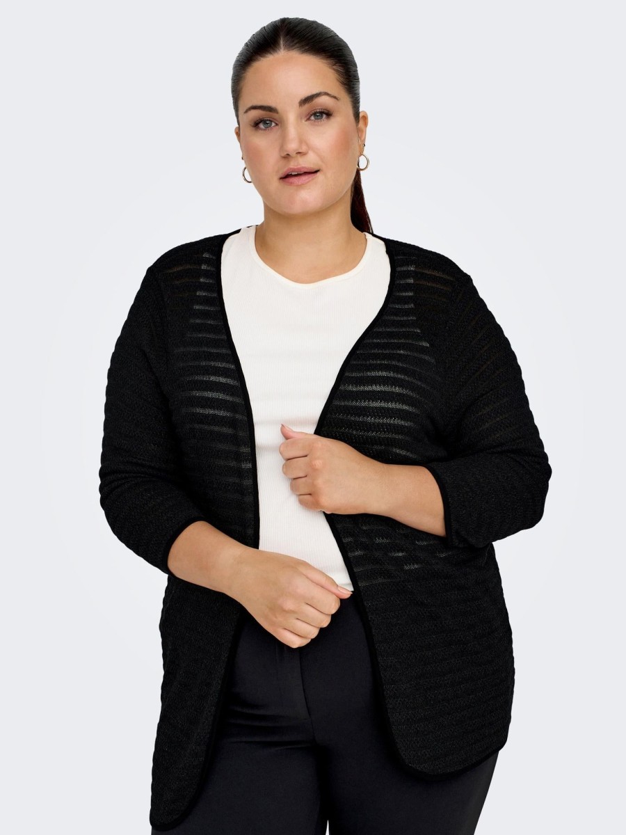 Overdele ONLY CARMAKOMA | Cardima 3/4 Cardigan Jrs