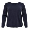 Overdele Only Carmakoma | Blod Pullover Med Blonde-Detalje Fra Carmakoma