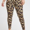 Underdele Fransa Plus Size Selection | Fpdot Leggings Tiger'S Eye Mix Ma23 Leo