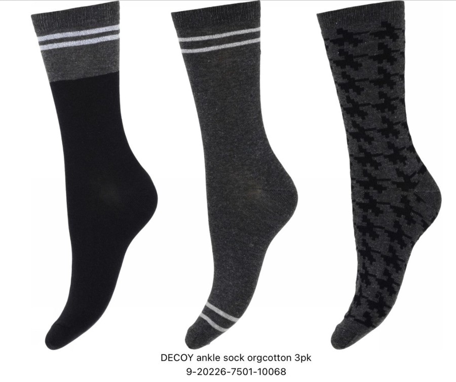 Andet Decoy | Decoy Ankle Sock Cotton - 3 Pack