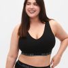 Andet Zizzi | Zilcomfy Solid V-Neck Bra Top