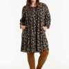 Overdele Gozzip | Gojohanne Shirt Tunic Black Printed