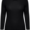 Andet Fransa Plus Size Selection | Fpzamond Tee 5 Black