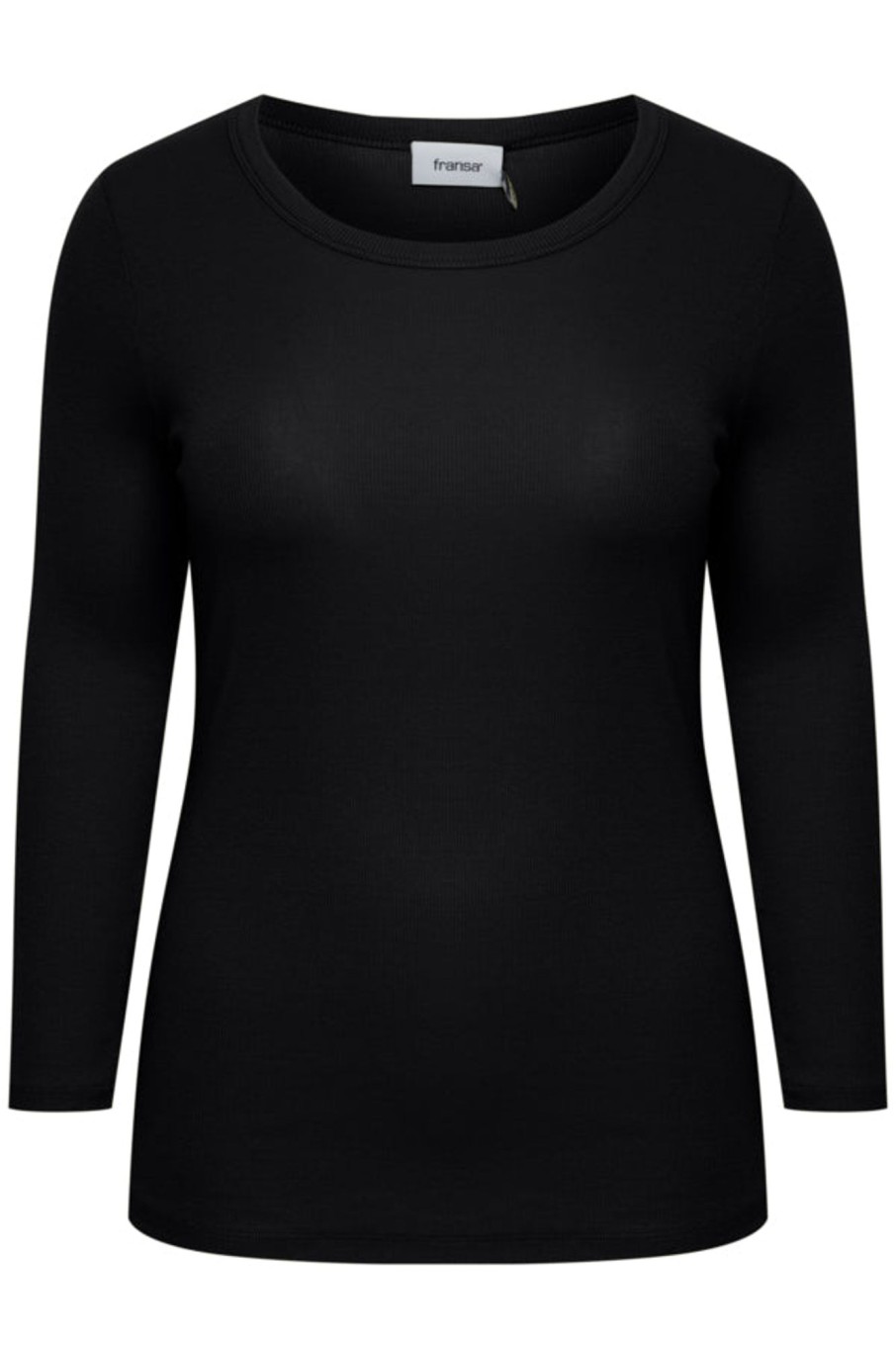 Andet Fransa Plus Size Selection | Fpzamond Tee 5 Black