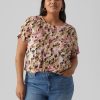 Overdele Vero Moda Curve | Vmeasy Ss Top