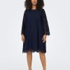 Overdele Only Carmakoma | Caradia 3/4 Lace Knee Dress