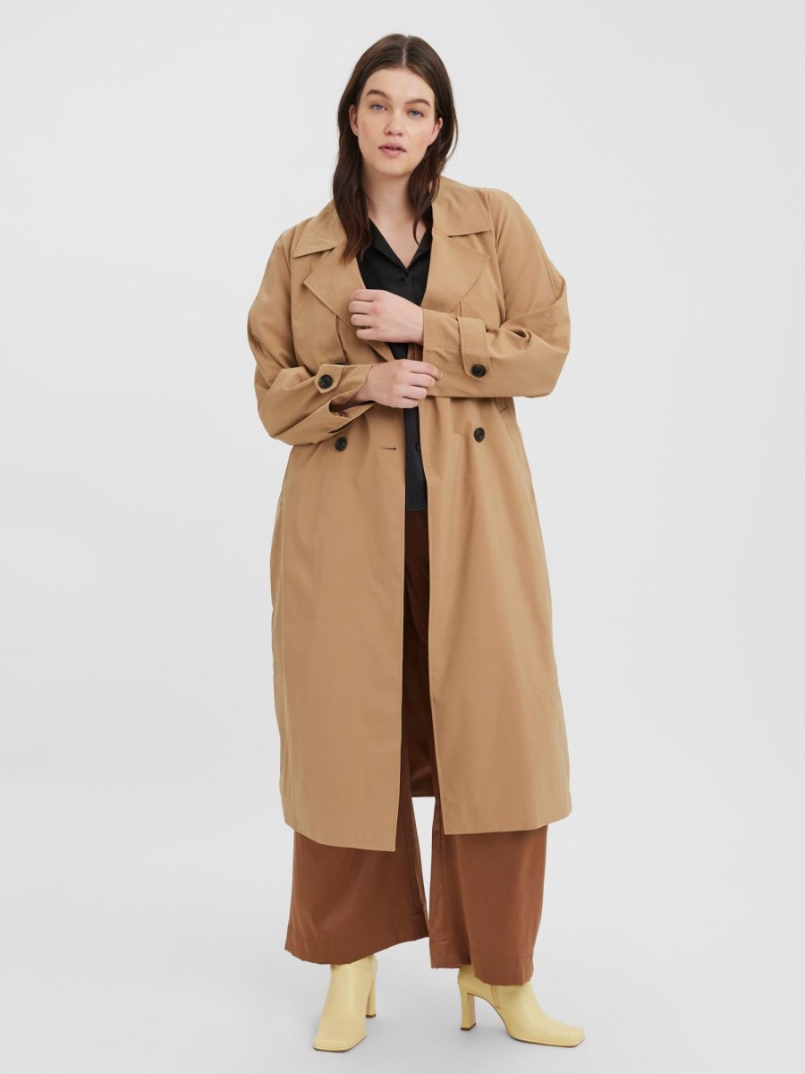 Andet Vero Moda Curve | Vmtessawinther Long Trenchcoat