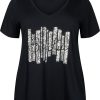 Overdele ZIZZI | Zivgiana - S/S - Straight Tee