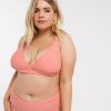 Andet Vero Moda Curve | Plunge Bikini-Top Fra Vero Moda Curve