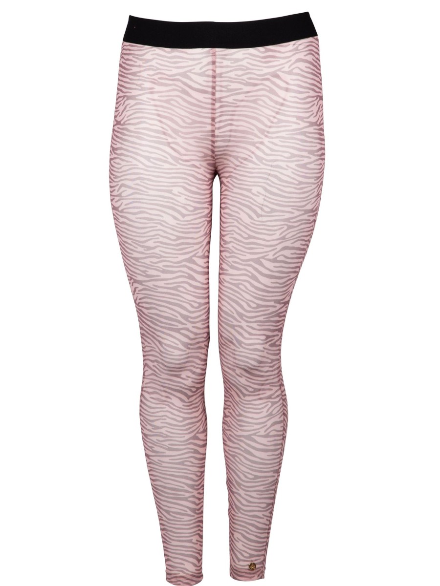 Underdele ZOEY | Zorose Zebra Leggings 607 Rose Snake Print