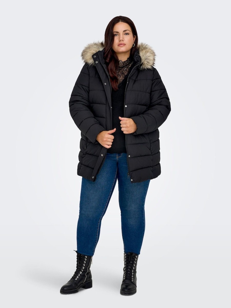 Andet Only Carmakoma | Carnewluna Quilted Coat Otw