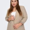 Overdele Only Carmakoma | Carola-Caro Linen Blazer