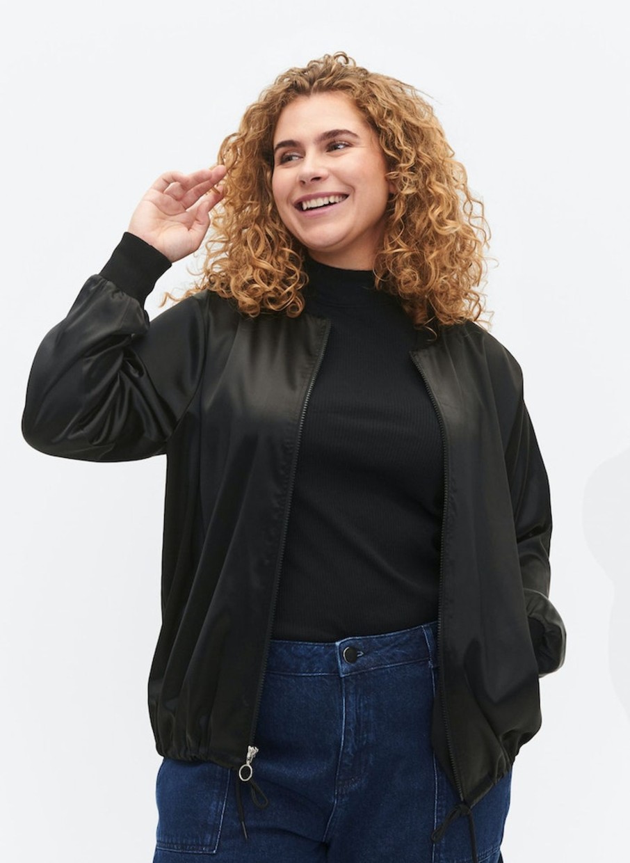 Andet ZIZZI | Zimxenia - L/S - Bomber Black