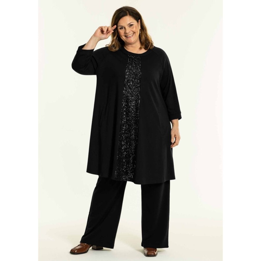 Overdele Gozzip Woman | Gohafsa Tunic Black