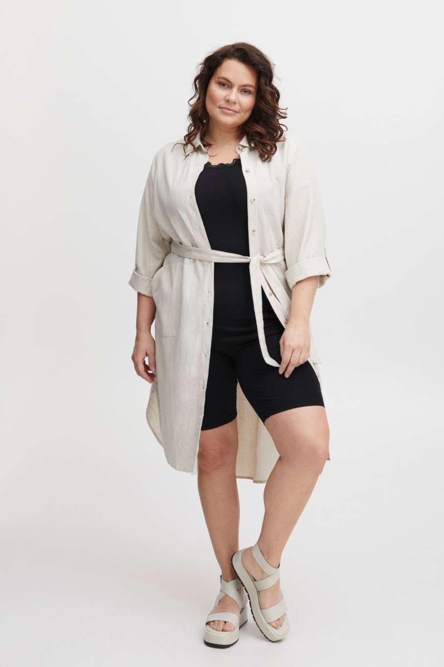 Underdele Fransa Plus Size Selection | Fpkokos Shorts Black