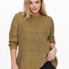 Overdele Only Carmakoma | Pullover Med Rund Hals Fra Carmakoma