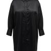 Overdele ONLY CARMAKOMA | Cardarlene Life L/S Shirt Dress Wvn Black