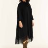 Overdele Studio | Stmanda Dress With Frays Black