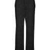 Underdele Vero Moda Curve | Vmlucca Mr Straight Jersey Pant Cur Black