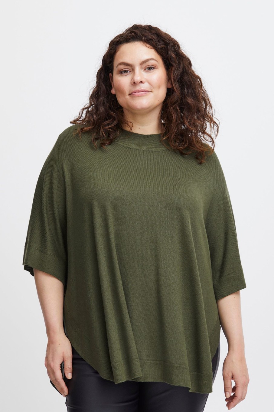 Andet Fransa Plus Size Selection | Fpblume Poncho