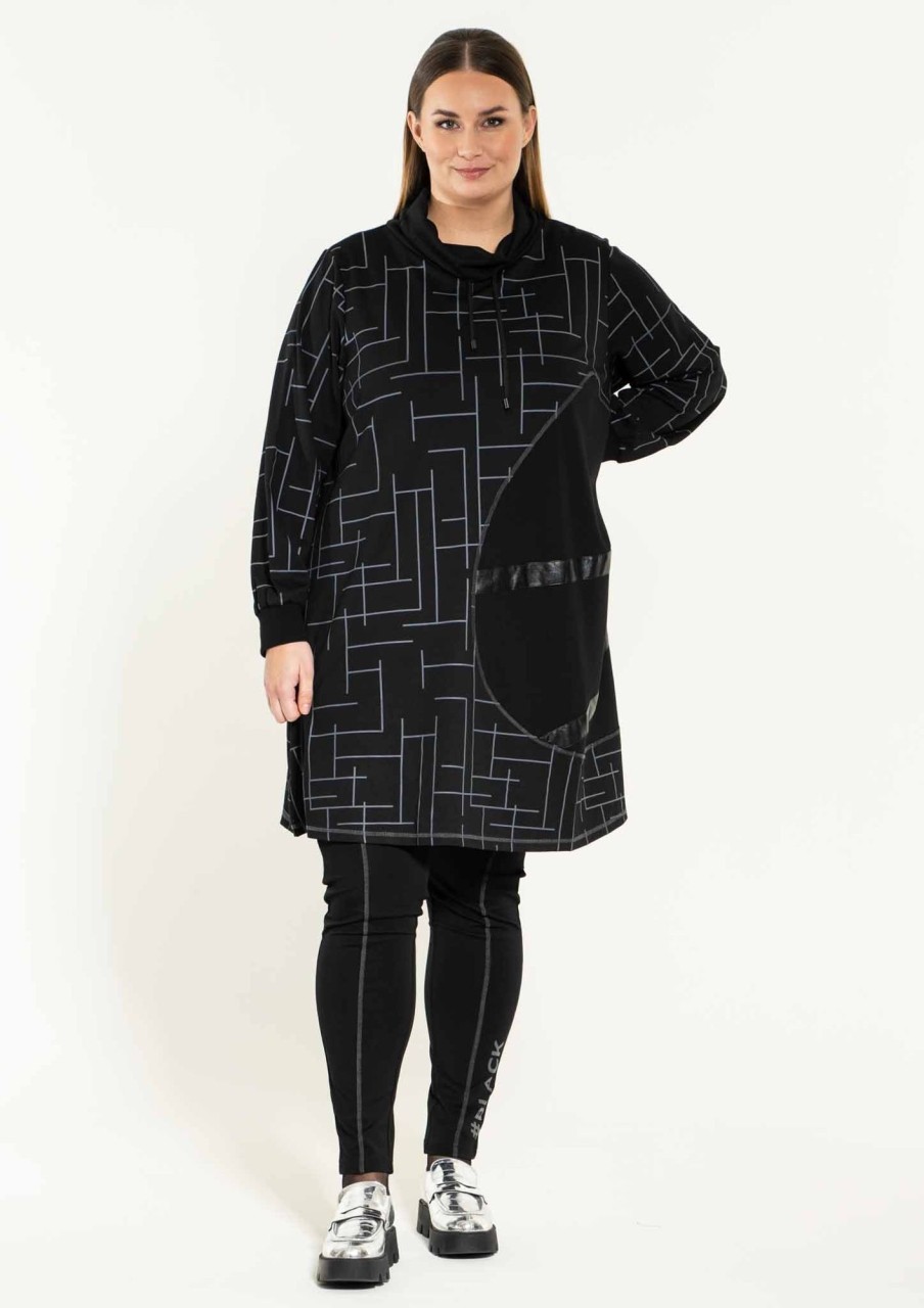 Overdele Gozzip | Gocamitta Tunic Black