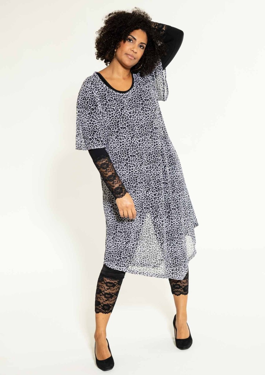 Overdele Studio | Stpernille Dress Mesh Leo Print