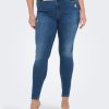 Underdele Only Carmakoma | Carsally Mid Skinny Jeans